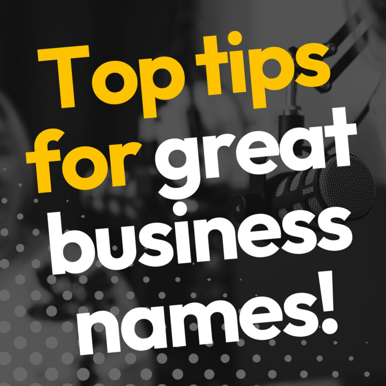 Naming Your Business- S01E002 top tips for great business names - S01E002 | Naming Your Business - Rock at Business